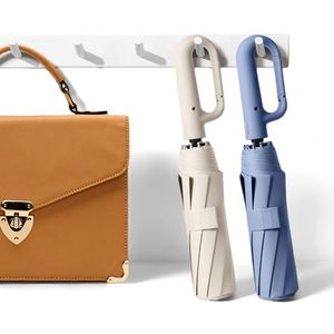 Paraguas Plegable de Viaje Clásico Nuevo a Precio Sorpresa, Mango de EVA, Apertura Totalmente Automática, 130 cm de Diámetro, para Lluvia - Product Image 2
