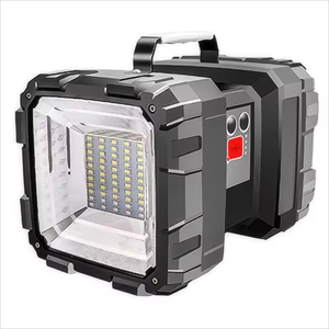 ไฟฉาย LED พกพา กำลังสูง กันน้ำ ไฟหน้า-ไฟหลัง สองดวง ใช้งานได้หลากหลาย สำหรับกิจกรรมกลางแจ้ง แบตเตอรี่ชาร์จได้ ใช้ในกรณีฉุกเฉิน - Product Image 1