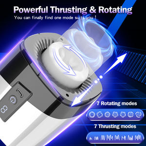 Robot de Calor con Vibración Automática, Juguete Sexual con Vagina Realista, Masturbador Masculino con Soporte para Teléfono, Producto para <span class=keywords><strong>Sexo</strong></span> Seguro - Product Image 4