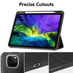 Funda Magnética para <span class=keywords><strong>iPad</strong></span> 2026 JUNCHI, Compatible con <span class=keywords><strong>Air</strong></span> 4/5 de 10.9 Pulgadas, Material TPU+PU, con Soporte para Lápiz y Protector de Lente, Diseño Delgado - Product Image 5