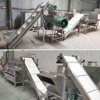 Machine industrielle automatique de décorticage et de séparation des bulbes d'ail et de gingembre, et ligne de production en Égypte