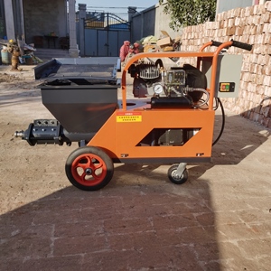 Nhà Sản Xuất Giá Thạch Cao Máy Nhỏ Hoàn toàn Tự Động Nội Thất Và Ngoại Thất Tường Thạch Cao Vữa Phun Máy - Product Image 2