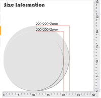 Mairuige - Tapis de souris rectangulaire et rond personnalisé avec votre propre image - Tapis de souris DIY - Personnalisez votre tapis de souris - Envoyez votre image