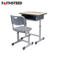 Tables de lecture ergonomiques en acier sur mesure OEM et ODM et mobilier de salle de classe pour lycées