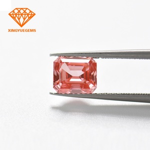 เพชร XING YUE GEMS ใบรับรอง IGI สีเขียวมรกต ทรงบริลเลียนต์คัท แฟนซี อินเทนส์ ออร์แกนซี พิงค์ ซีวีดี สำหรับเครื่องประดับ - Product Image 5