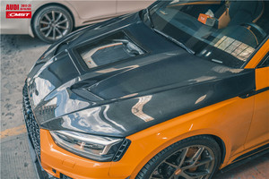 Nouveau kit carrosserie en fibre de carbone de style CMST pour Audi A5S5 avec matériel de montage auto-adhésif - Product Image 2