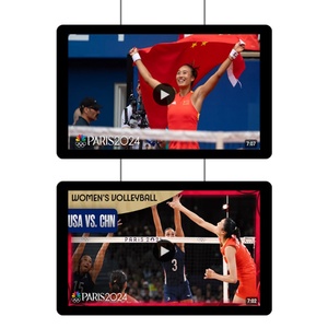 ราคาโรงงาน จอแสดงผลดิจิตอลแบบแขวน HD LCD ขนาด 15.6 นิ้ว 21.5 นิ้ว สำหรับโฆษณา - Product Image 1