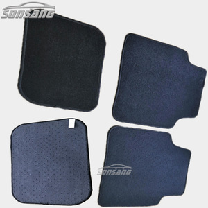 Tapis de voiture <span class=keywords><strong>noir</strong></span> universel, 1 pièce, avec <span class=keywords><strong>logo</strong></span> personnalisé - Product Image 2