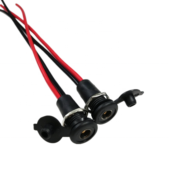 5.5 X 2.1 mm 5.5X2.5mm Battery DC Power Plug Connector for Diy DC Waterproof Jack Connector with Wire