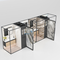 Nouveau design pour support de lavabo de salle de bain réglable en hauteur avec revêtement poudré, présentoir de salle d'exposition, couleurs personnalisables gratuites