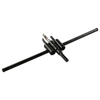Perceuse sans fil pour le travail du bois, outil de découpe de cercles et de trous, pour tubes de haut-parleurs, panneaux de plâtre, plafonds et alliages