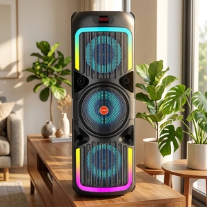 新型ポータブルミニBTスピーカーABS8302、TFカード、Uディスク対応、ホームオーディオサウンドボックス、工場卸売、輸出向け - Product Image 6