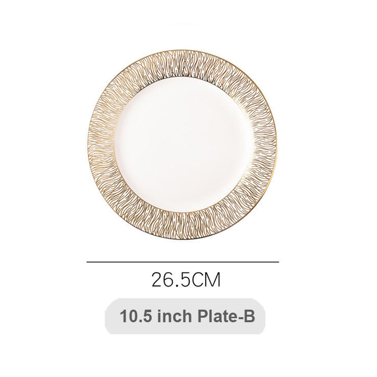 10 pouces Plate-B