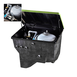 Chất lượng cao thuận tiện trong mặt đất sợi thủy tinh lọc cho biệt thự hồ bơi mà không cần máy phòng - Product Image 5