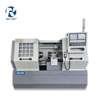 Torno CNC Horizontal de Bancada Plana CK6140 de Alta Precisión y Gran Resistencia para Metalurgia, Automoción y Ferretería