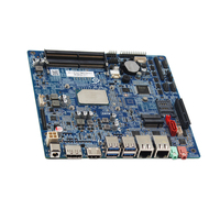 Maxtang-procesador Intel Pentium, placa base Mini Itx de doble canal, SO-DIMM, DDR4, Win10, Linux64