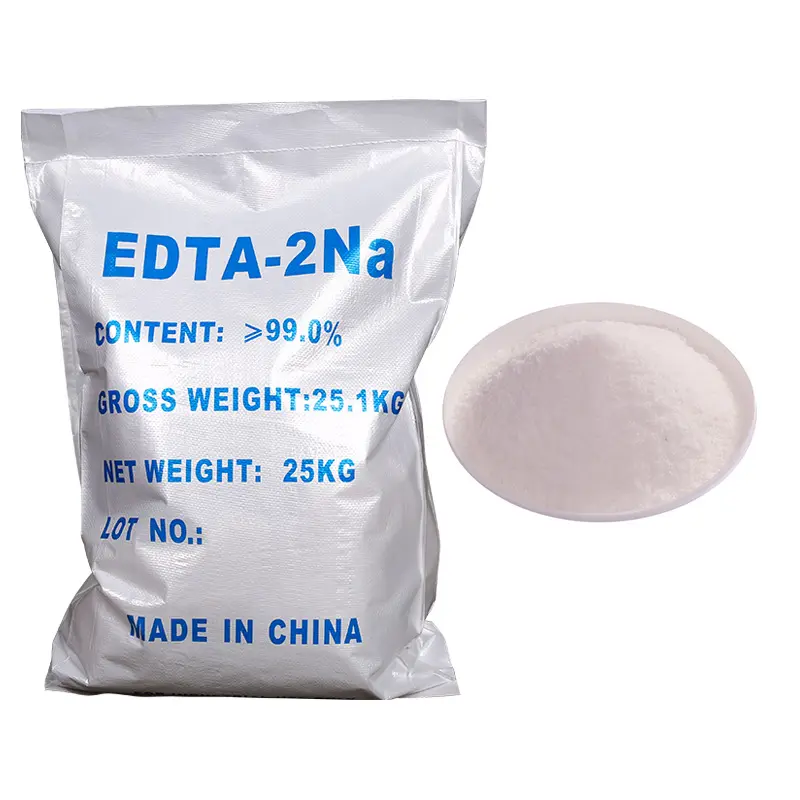 CAS 139-33-3 Agentes quelantes Detergente Materia prima EDTA Sal disódica EDTA 2Na