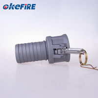 Raccord rapide Camlock de type C en aluminium anodisé haute pression Okefire American Standard pour système de tuyau d'eau