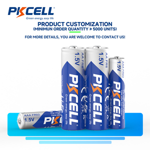 Batería de <span class=keywords><strong>Litio</strong></span> PKCELL de Alta Calidad AA 1200 2900 mAh FR6 FR03 LiFeS2 <span class=keywords><strong>AAA</strong></span> 1.5v para Juguetes - Product Image 4