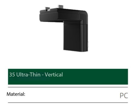 35 verticaux ultra-fins