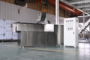 Ngũ cốc thanh dây chuyền sản xuất lõi điền Snack sô cô la bơ bánh sandwich gạo Cracker Máy căng phồng - Product Image 3