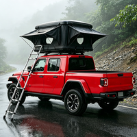 Tente de voiture compacte, légère, respirante, en ABS, avec armature droite, idéale pour les aventures, les voyages et les excursions par temps de pluie