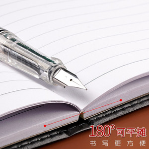 Deli Leather Notebook 25K 120 Pages Business Office Use - Product Image 3