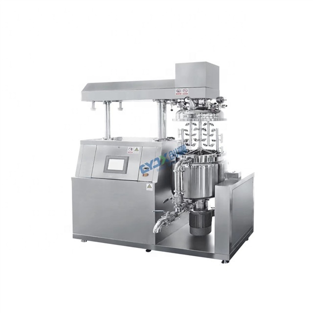 Индивидуальный поставщик оборудования для изготовления косметического масла, лосьона для тела, оборудование для вакуумного смешивания косметического крема, машинка для изготовления