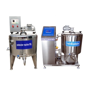Pasteurizador de leche de 500 litros Máquina de pasteurización de leche pequeña Pasteurizador de leche de ternero - Product Image 2