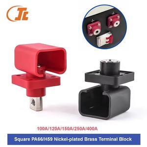 Connecteur <span class=keywords><strong>de</strong></span> <span class=keywords><strong>borne</strong></span> <span class=keywords><strong>de</strong></span> batterie automobile mural tout cuivre haute intensité 150A/200A/250A – Connecteurs et bornes d'alimentation - Product Image 1