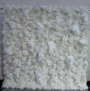 Haute qualité écologique et durable fond de mariage salle de banquet studio <span class=keywords><strong>photo</strong></span> mur de fleurs artificielles - Product Image 2
