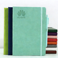 Carnet de notes/journal A5 personnalisé en cuir PU fait main, souvenir d'entreprise de luxe, promotion personnalisée pour entreprises