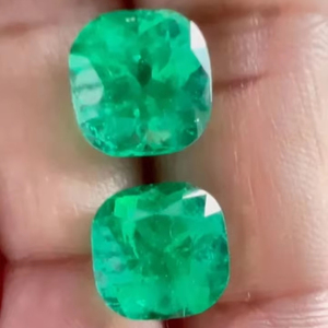 พลอยมรกตธรรมชาติทรงรี/ทรงหยดน้ำ/ทรงเหลี่ยมมรกต คุณภาพหลากหลาย - Product Image 6