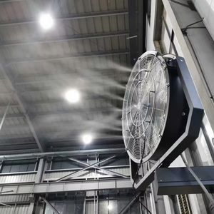 1m Magnet Motor Oscillating <b>Spray</b> Low Noise Wall-<b>Mounted</b> Fan IP66 20m Range 3-Year Warranty for Outdoor Use Optimized for Space- - Product Image 1