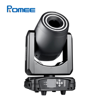 Projecteur LED 200W Beam Spot à tête mobile DMX512 avec double anneau et effet de poursuite RGB pour DJ, club, concert, événement, spectacle, éclairage de scène