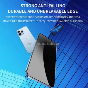 ESD OG điện thoại di động phá vỡ bảo vệ chống gián điệp chất lượng mạnh mẽ 9H Tempered glass bảo vệ màn hình riêng tư cho iPhone 16 Pro Max - Product Image 5