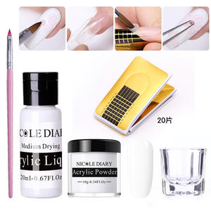 Venta al por mayor Private Label Nail Dipping Powder Starter <span class=keywords><strong>Kit</strong></span> 3 colores Fabricación al por mayor Dip Acrílico <span class=keywords><strong>Uñas</strong></span> Polvos Set - Product Image 3