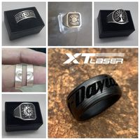 JPT MOPA M7, machine de marquage fendue au laser, fibre de couleur 20W/30W/60W/100W, nouveau collier de bijoux en métal, acier et cuir DXF/AI