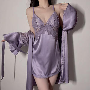 <span class=keywords><strong>ชุด</strong></span><span class=keywords><strong>นอน</strong></span><span class=keywords><strong>สาย</strong></span><span class=keywords><strong>เดี่ยว</strong></span><span class=keywords><strong>ผ้า</strong></span><span class=keywords><strong>ซาติน</strong></span>สำหรับผู้หญิงชุดนอนลูกไม้เซ็กซี่ผ้าไอซ์สโนว์ไอซ์สโนว์มีแผ่นหน้าอกขายส่ง - Product Image 3