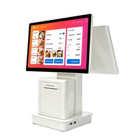 Terminal POS Todo en Uno de 15.6 Pulgadas con Sistema Windows, Impresora Térmica Integrada de 80 mm y Cortador Automático