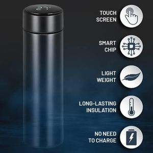 12v 304 Acier Inoxydable Voiture et Van Tasse Chauffante Thermos Isolation Flacons Sous Vide Bouteille D'eau Tasse Chauffante De Voiture avec Couvercle LED - Product Image 2