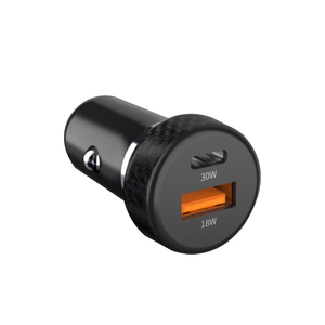 อะแดปเตอร์ชาร์จไฟในรถแบบ USB <span class=keywords><strong>C</strong></span> 48W โลโก้ OEM แบบ Pd30w จุดบุหรี่ USB <span class=keywords><strong>C</strong></span> พอร์ตคู่ - Product Image 2