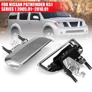 2 Manijas Exteriores para Puertas Traseras de Coche, Izquierda+Derecha, para Nissan Pathfinder R51 2005-2013 82607-EA502 82606-EA502 OE:1030514 - Product Image 1