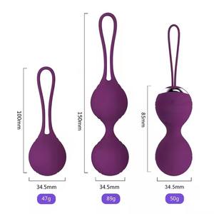 Bola Kegel con Control Remoto Inalámbrico, Ejercitador de <span class=keywords><strong>Suelo</strong></span> Pélvico de Silicona para Fortalecer la Vagina, <span class=keywords><strong>Vibrador</strong></span> Sexual para Mujeres - Product Image 2