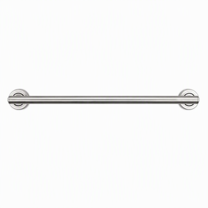 Barre d'appui murale antidérapante en acier inoxydable 304 nickel brossé pour salle de bain, capacité de charge 150 kg - Product Image 1