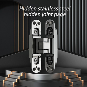 <span class=keywords><strong>Bisagras</strong></span> Invisibles <span class=keywords><strong>de</strong></span> Acero Inoxidable Ajustables Tridimensionales, <span class=keywords><strong>Bisagras</strong></span> Ocultas para Cocina, <span class=keywords><strong>Entrada</strong></span> <span class=keywords><strong>de</strong></span> Villa, Plegado <span class=keywords><strong>de</strong></span> Gran Ángulo - Product Image 2