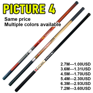 Canne à pêche télescopique en fibre de verre, vente en gros, personnalisable pour la pêche en rivière, lac, ruisseau, océan, bateau - Product Image 5