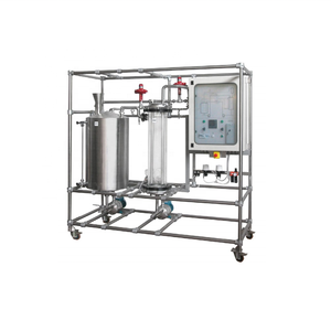 带计算机和备用UPS教学设备的水平和流量控制过程控制培训师 - Product Image 1