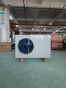 מקור אוויר חום משאבת מים מחמם r410a קירור ייחודי נירוסטה דיור מקור כוח חשמלי - Product Image 6