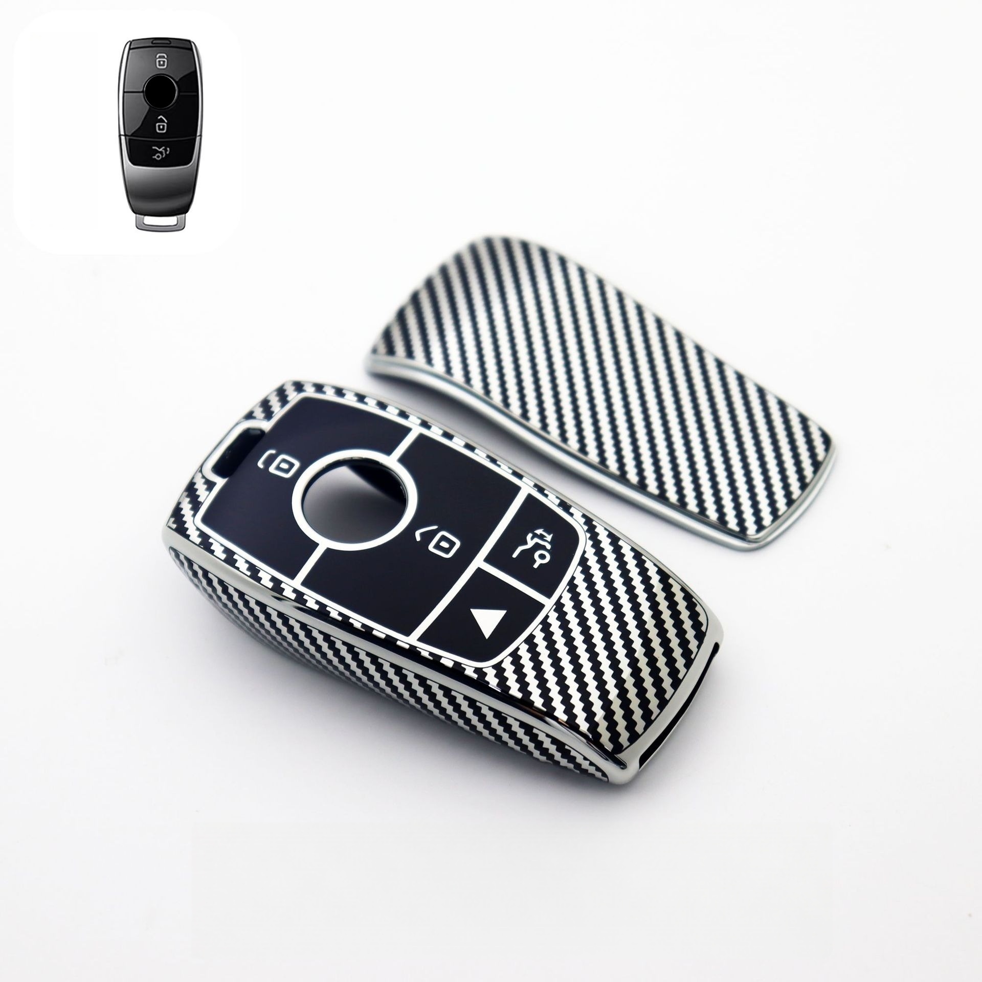 Modelo B Plata (4 Botones)